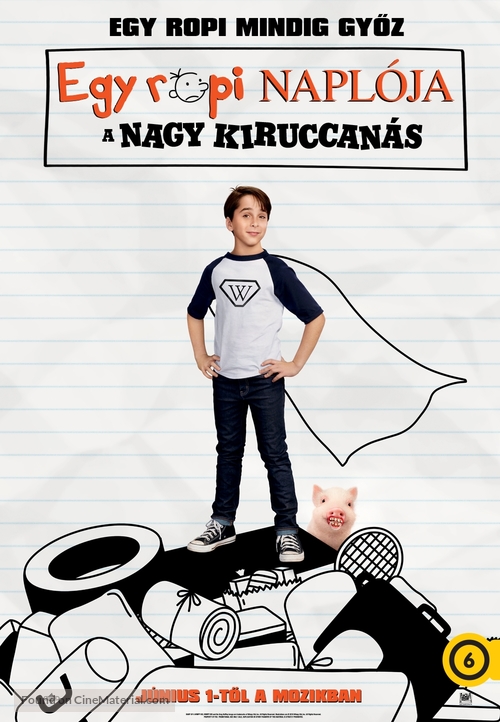 Diary of a Wimpy Kid: The Long Haul - Hungarian Movie Poster