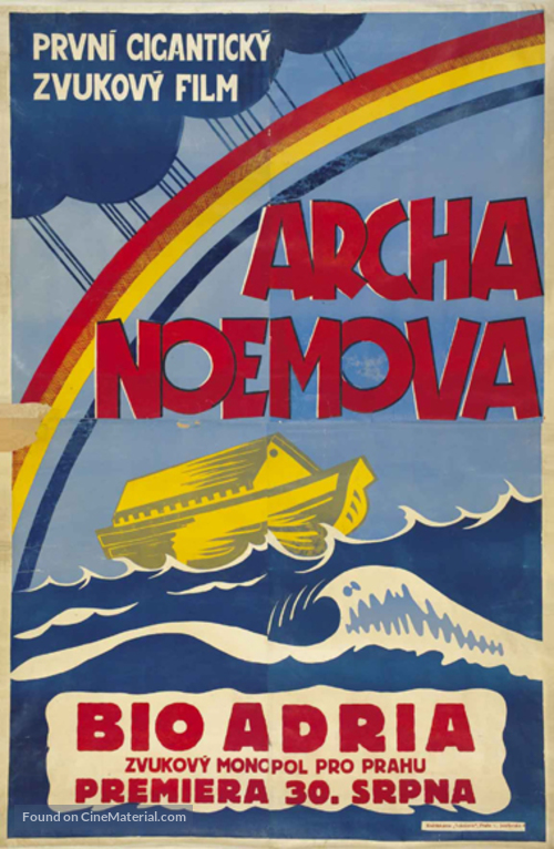 Noah&#039;s Ark - Czech Movie Poster