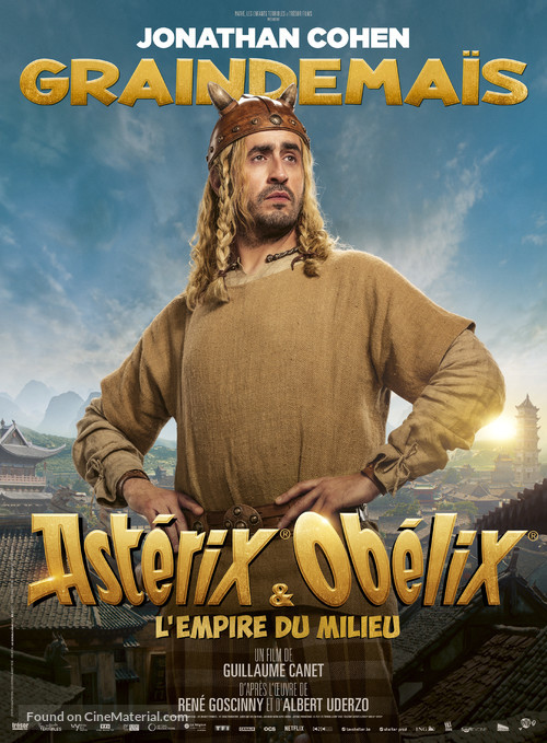 Ast&eacute;rix &amp; Ob&eacute;lix: L&#039;Empire du Milieu - French Movie Poster