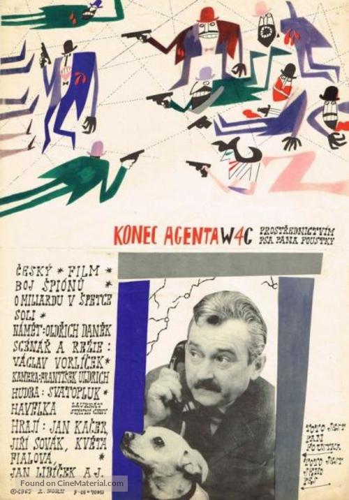 Konec agenta W4C prostrednictv&iacute;m psa pana Foustky - Czech Movie Poster