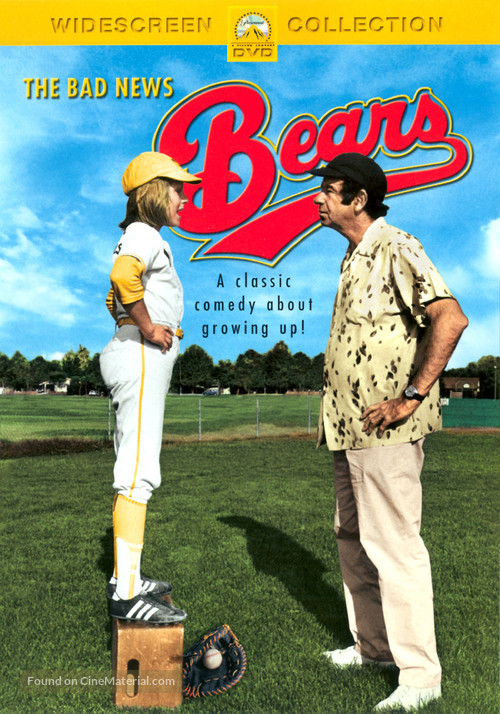 The Bad News Bears - DVD movie cover