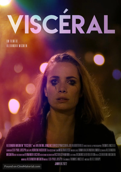 Visc&eacute;ral - French Movie Poster