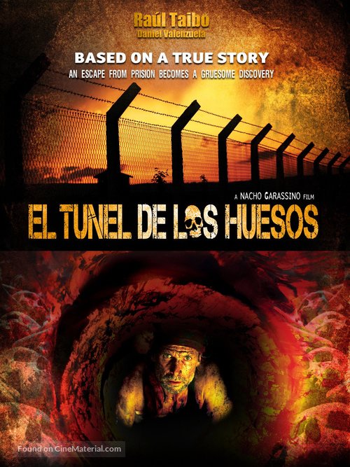 El t&uacute;nel de los huesos - Mexican DVD movie cover