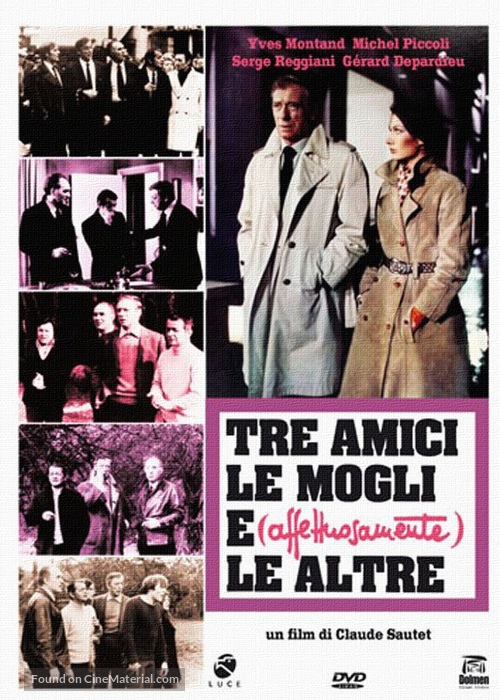 Vincent, Fran&ccedil;ois, Paul... et les autres - Italian DVD movie cover