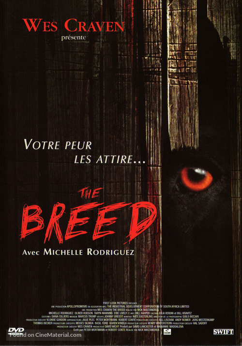 The Breed - French DVD movie cover