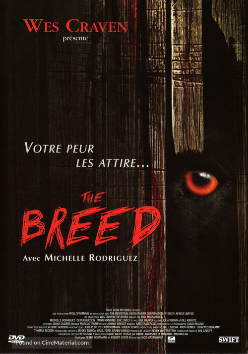 The Breed - French DVD movie cover