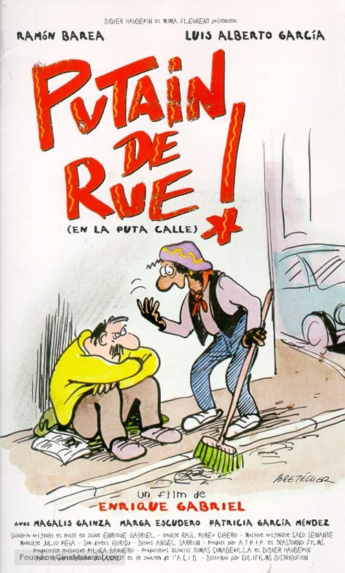 En la puta calle! - French poster