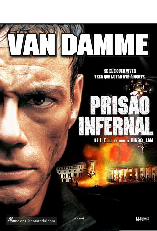 In Hell - Brazilian DVD movie cover