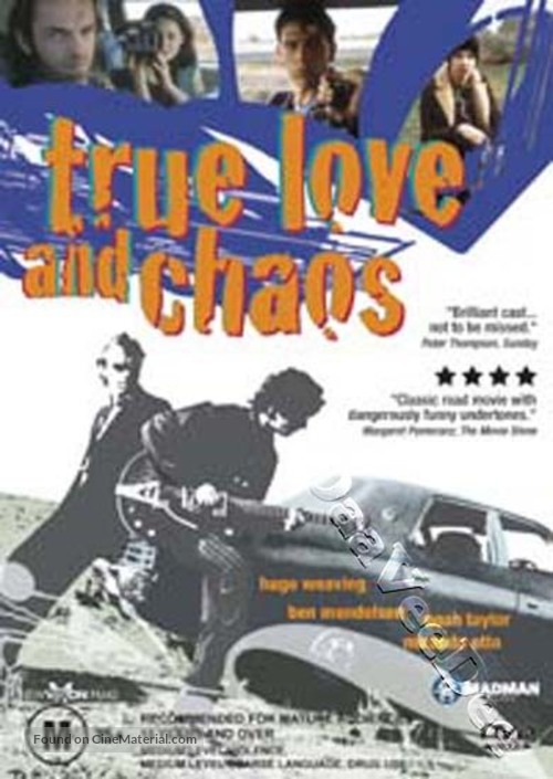 True Love and Chaos - Australian DVD movie cover