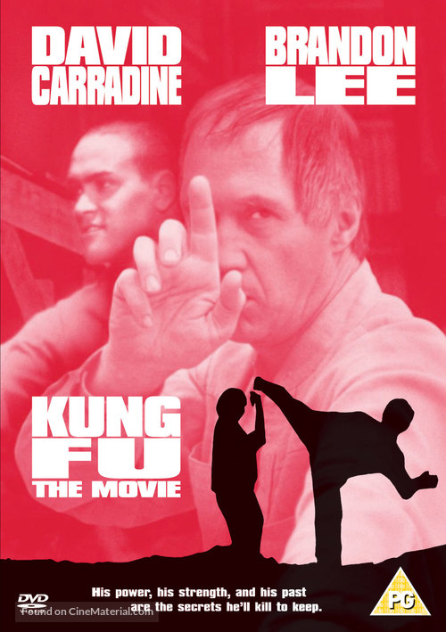 Kung Fu: The Movie - British DVD movie cover