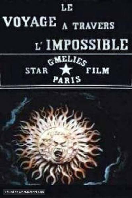 Le voyage &agrave; travers l&#039;impossible - DVD movie cover