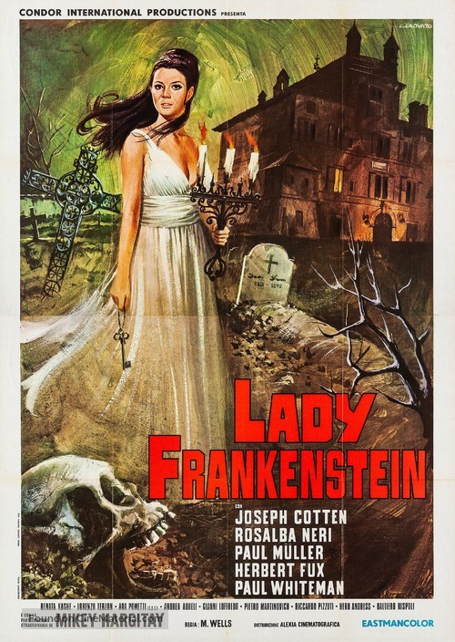 La figlia di Frankenstein - Italian Movie Poster
