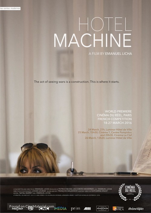 Hotel Machine - French Movie Poster