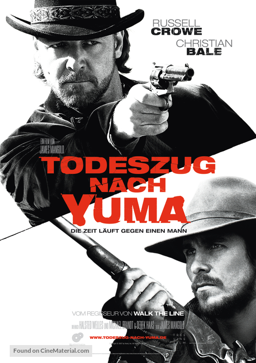 3:10 to Yuma - German Movie Poster