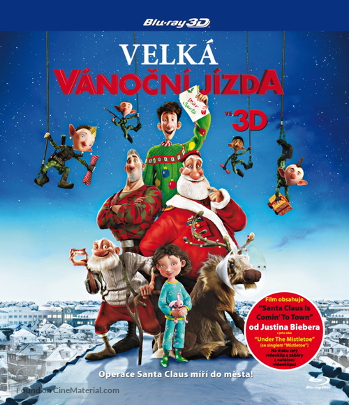 Arthur Christmas - Czech Blu-Ray movie cover