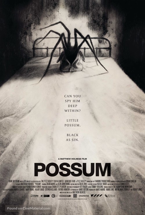 Possum - British Movie Poster