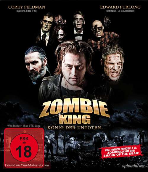 The Zombie King - German Blu-Ray movie cover