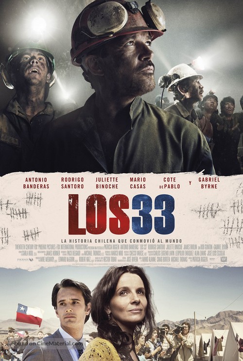 The 33 - Chilean Movie Poster