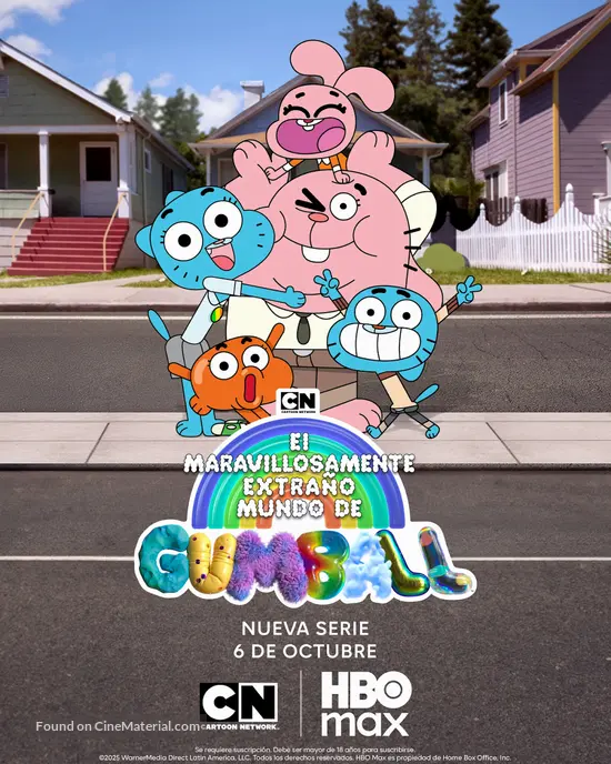 "The Wonderfully Weird World of Gumball" - Mexican Movie Poster