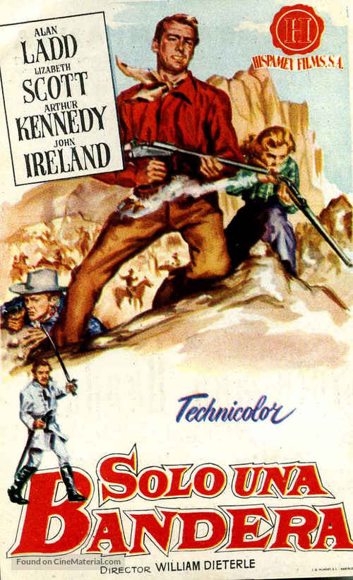 Red Mountain - Spanish Movie Poster