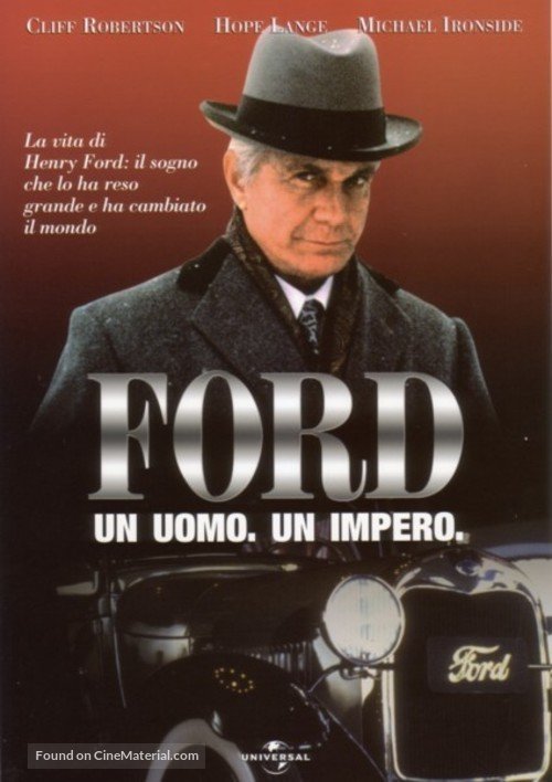 Ford: The Man and the Machine - Italian Movie Cover