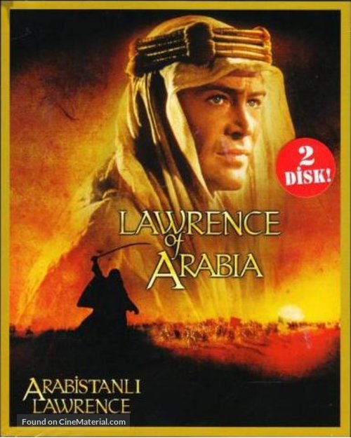 Lawrence of Arabia - Turkish DVD movie cover