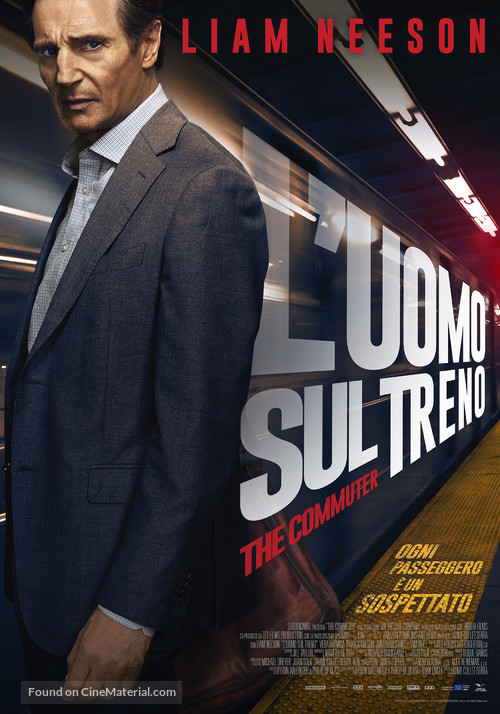 The Commuter - Italian Movie Poster