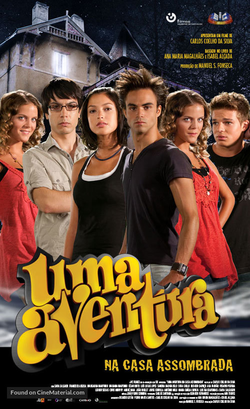 Uma Aventura na Casa Assombrada - Portuguese Movie Poster