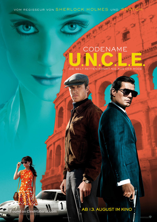 The Man from U.N.C.L.E. - German Movie Poster