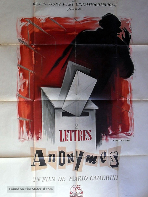 Due lettere anonime - French Movie Poster