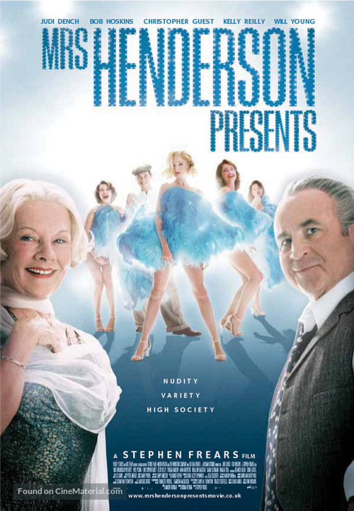 Mrs. Henderson Presents - British Movie Poster