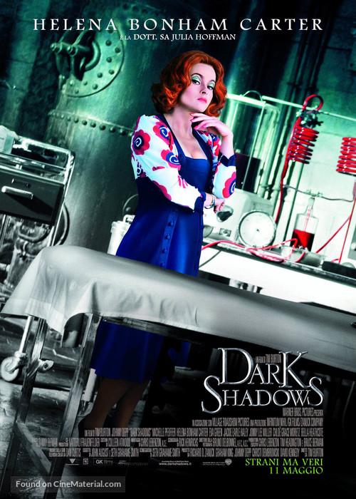 Dark Shadows - Italian Movie Poster