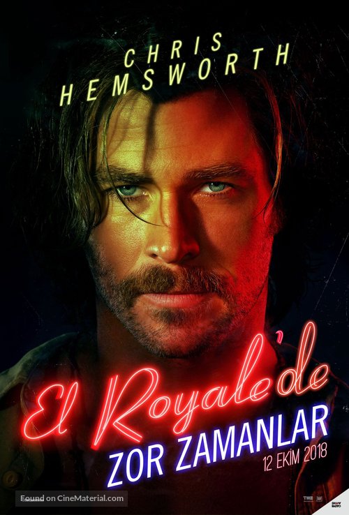 Bad Times at the El Royale - Turkish Movie Poster