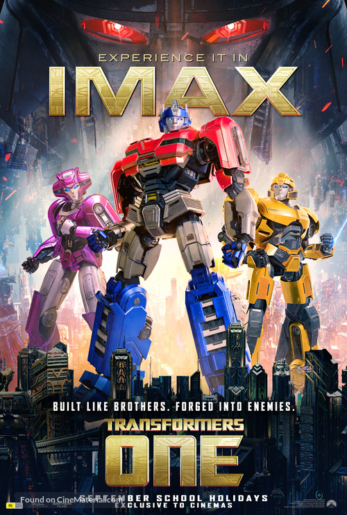 Transformers One - Australian Movie Poster