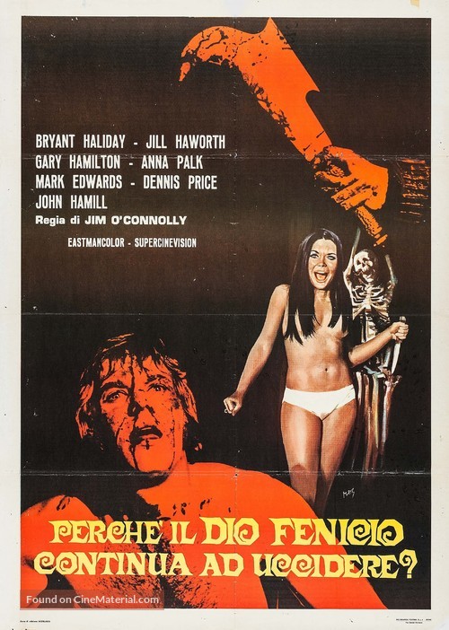 Tower of Evil - Italian Movie Poster