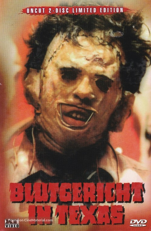 The Texas Chain Saw Massacre - Austrian DVD movie cover
