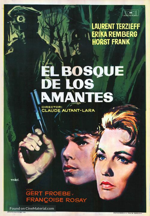 Bois des amants, Le - Spanish Movie Poster