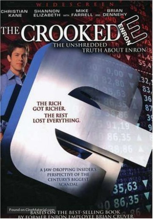 The Crooked E: The Unshredded Truth About Enron - DVD movie cover