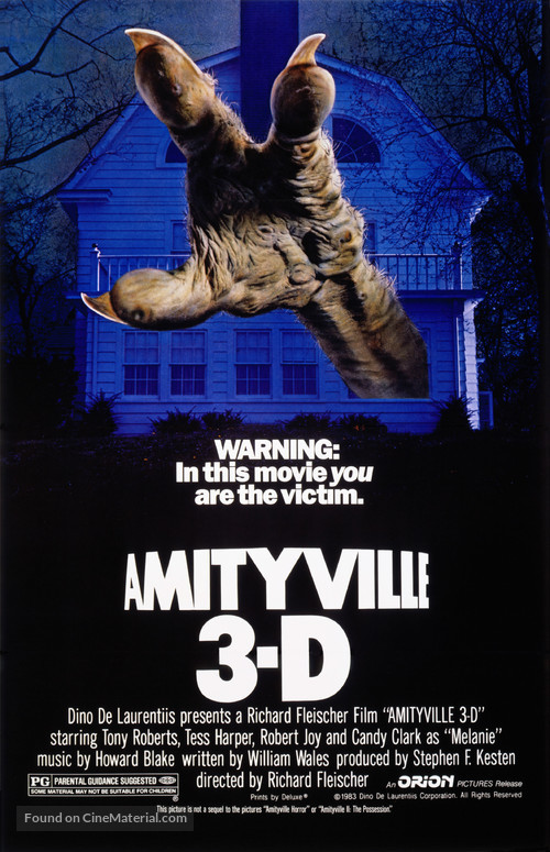 Amityville 3-D - Movie Poster