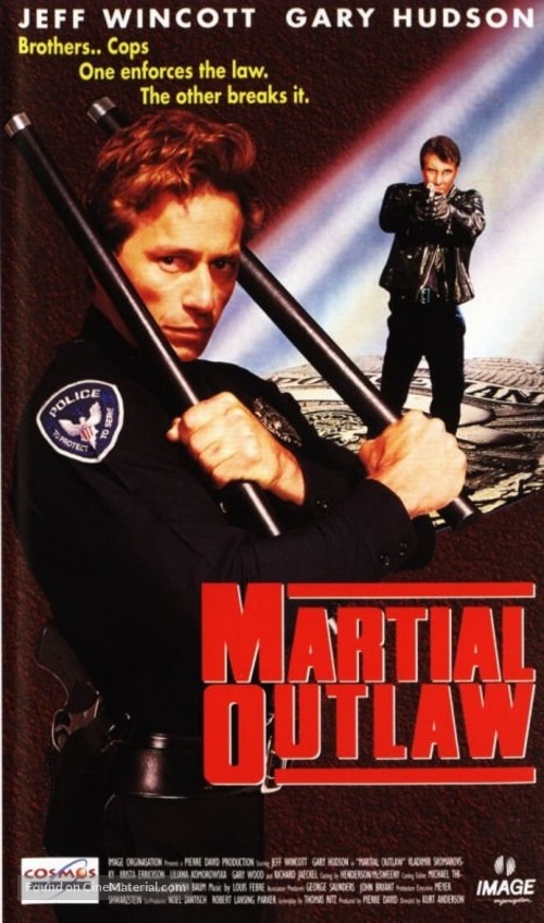 Martial Outlaw - VHS movie cover