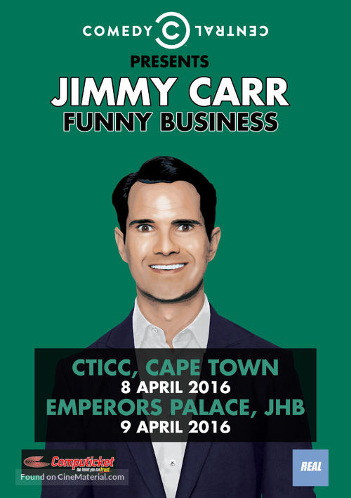 Jimmy Carr: Funny Business - South African Movie Poster