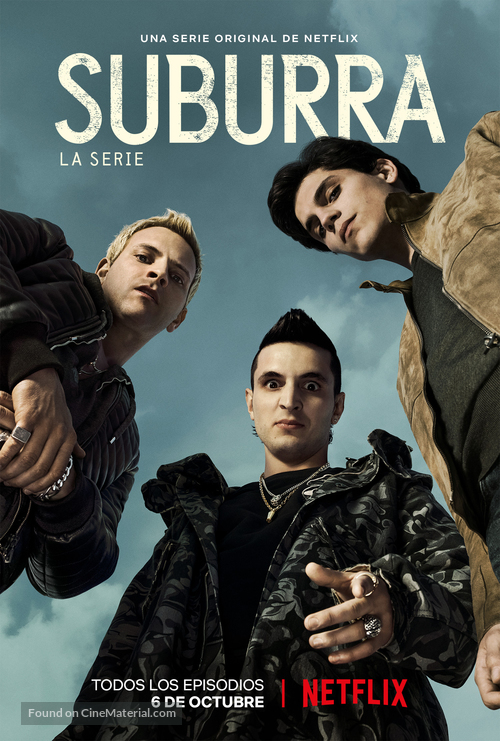 &quot;Suburra: la serie&quot; - Spanish Movie Poster
