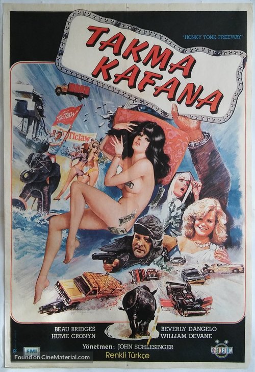 Honky Tonk Freeway - Turkish Movie Poster