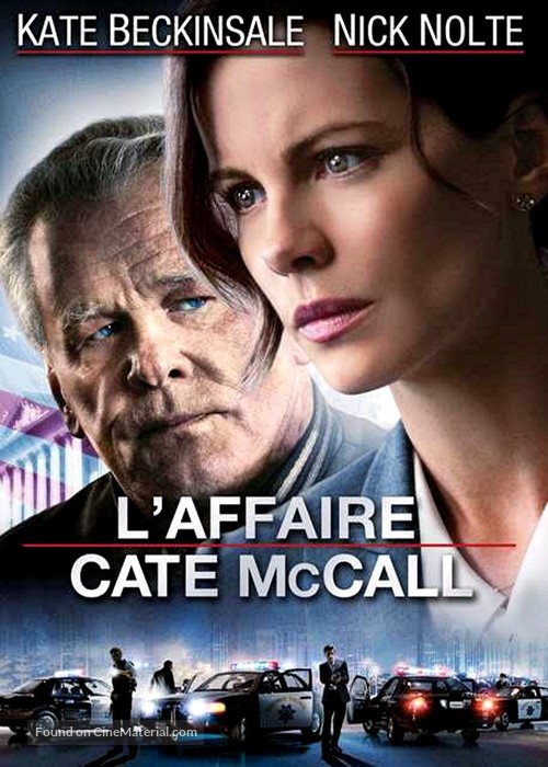 The Trials of Cate McCall - French Movie Cover