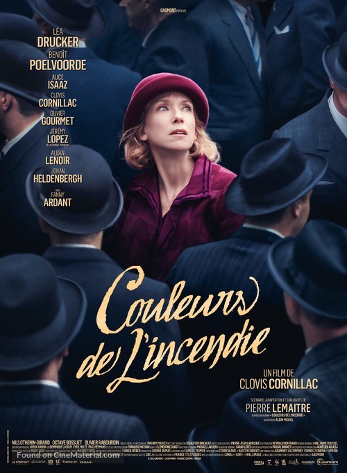 Couleurs de l&#039;incendie - French Movie Poster