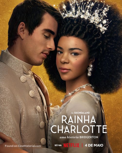 Queen Charlotte: A Bridgerton Story - Brazilian Movie Poster