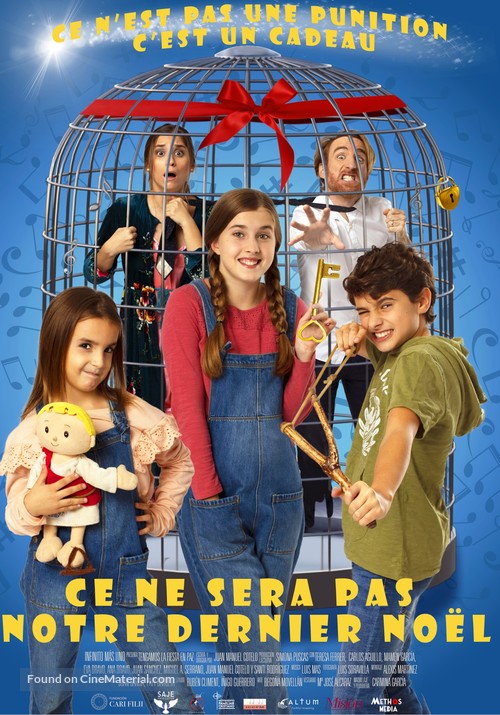 Tengamos la fiesta en paz - French Movie Poster