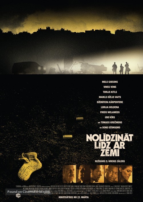 Dragged Across Concrete - Latvian Movie Poster