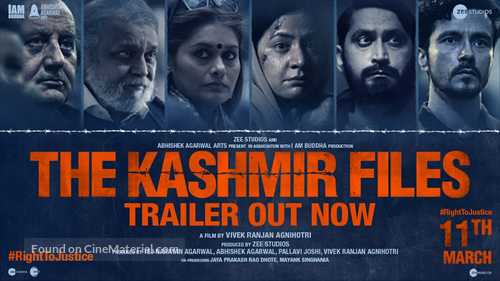 The Kashmir Files - Indian Movie Poster