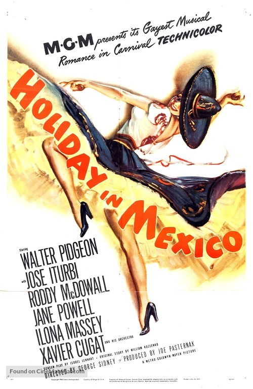 Holiday in Mexico - Movie Poster